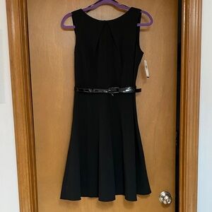 NWT. AB STUDIO Black dress size 6